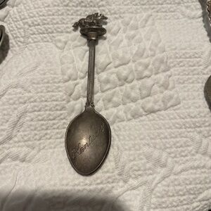 SilverPlate Souvenir Spoon Kentucky With horse figure. Has tarnish